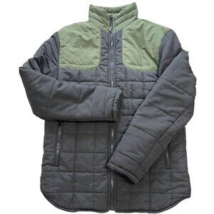 $140 Nomad Men's Green Black Josiah Lightweight Quilted Coat Jacket Size Medium